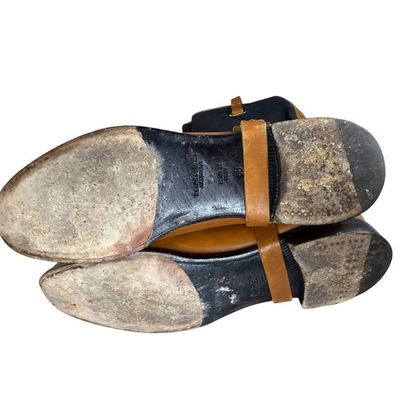 Ralph Lauren Black and Brown Over the Knee Boots - Picture 11 of 12